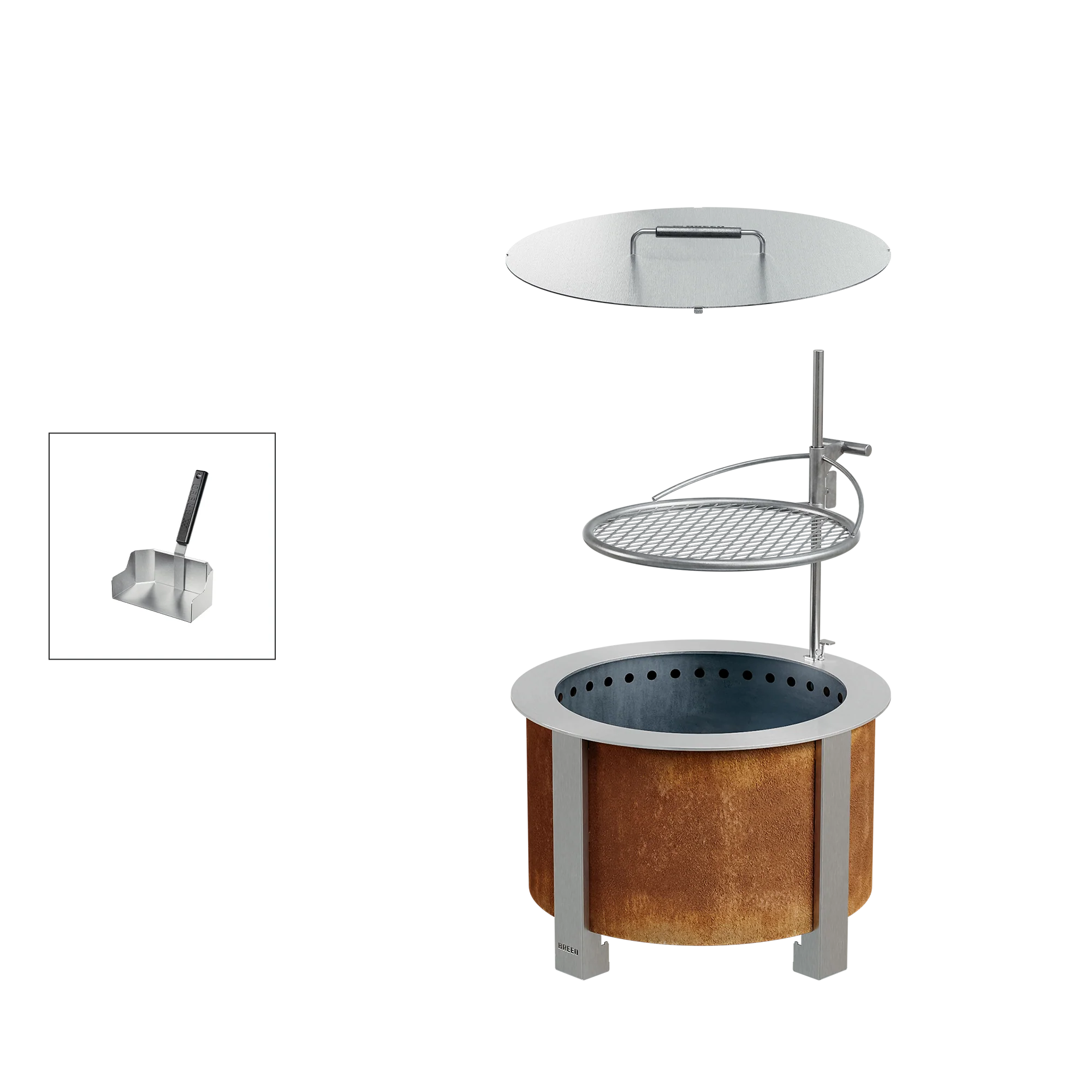 Smokeless Fire Pit Grilling Bundle - Image 13