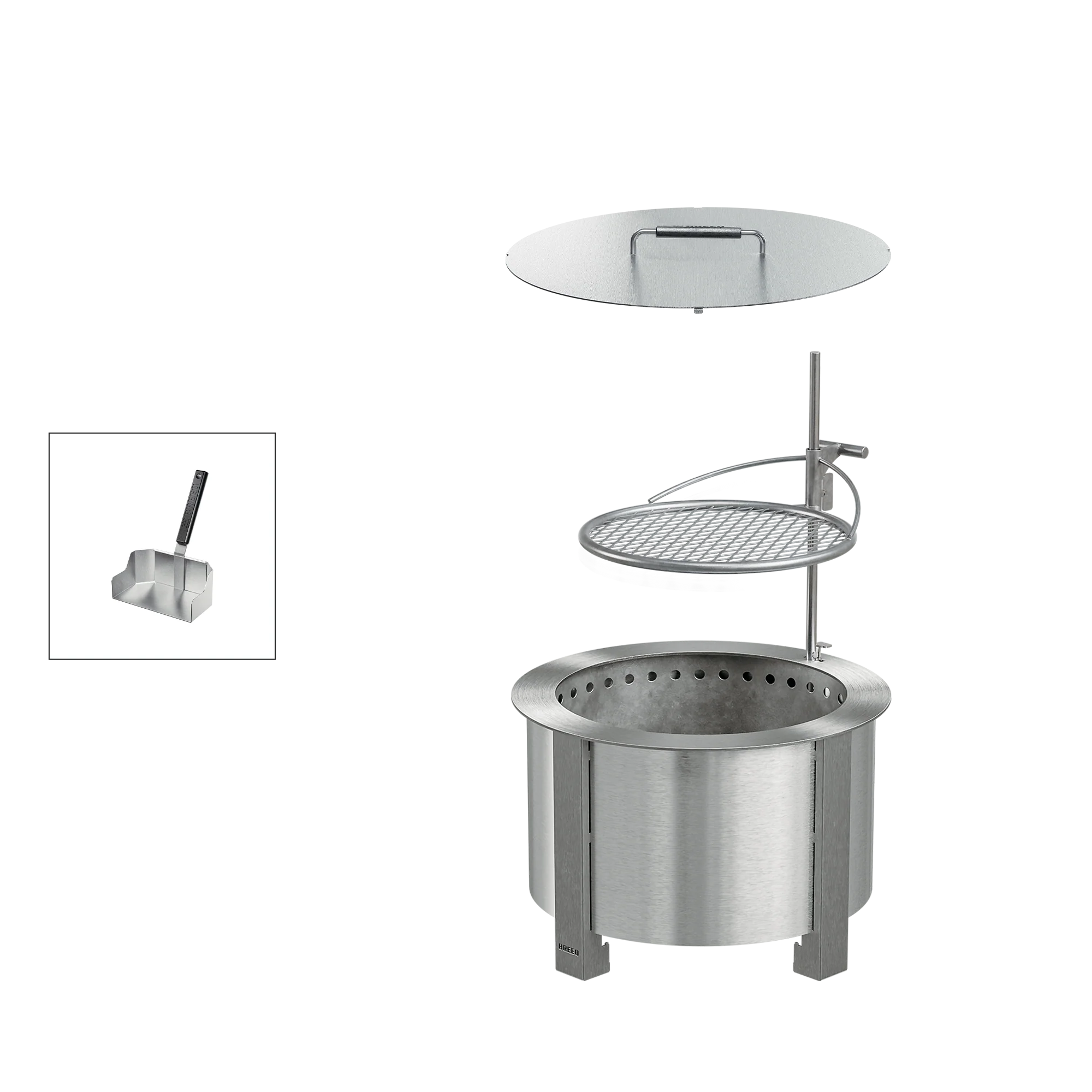 Smokeless Fire Pit Grilling Bundle - Image 14
