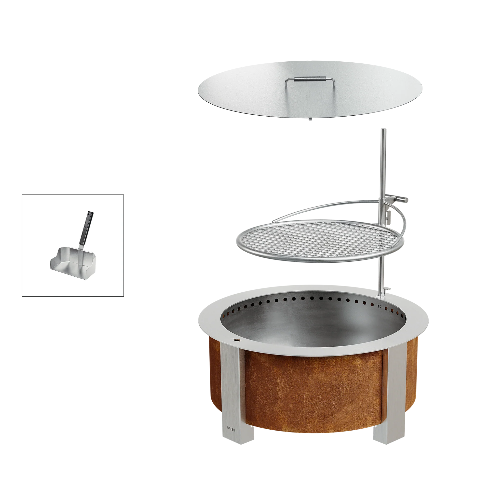 Smokeless Fire Pit Grilling Bundle - Image 16