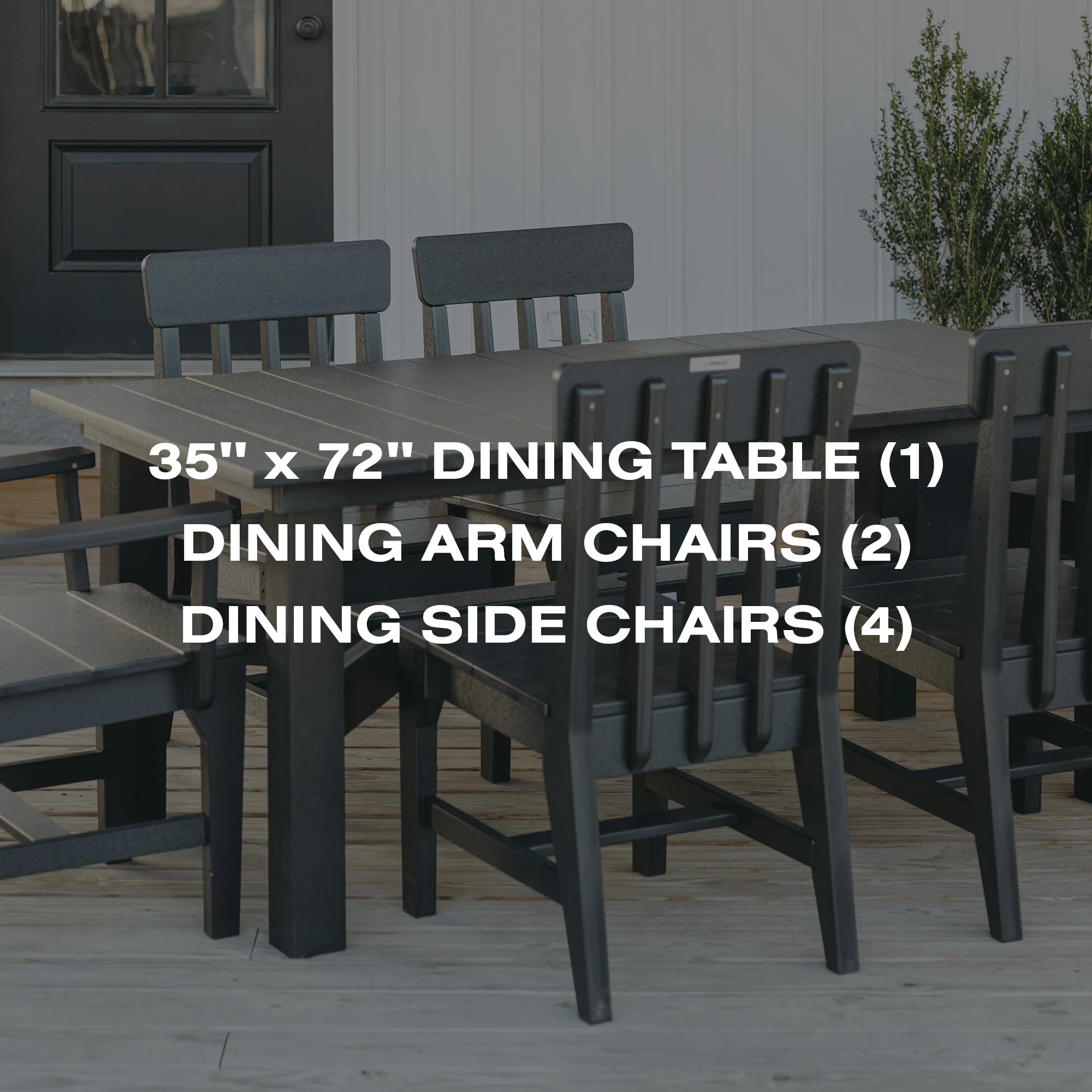 X Series 7-Piece Dining Set - Image 3